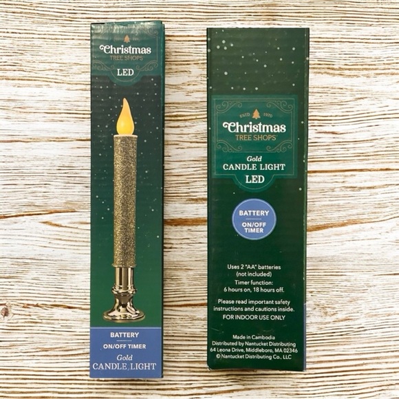 🆕Gold Glitter Candles, Set of 4! Timer Function & Battery Operated! LED - Picture 6 of 14